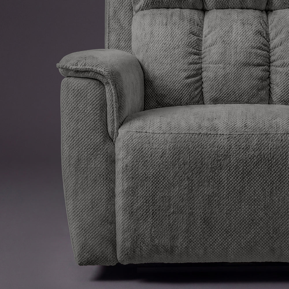 Avalon Elite mov.E Grey Fabric 2 Seater Sofa - Image 6