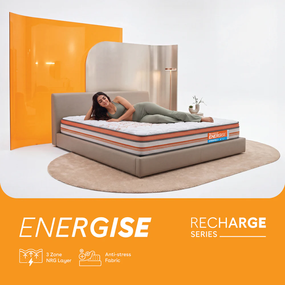 Boltt Plus Arctic Ice Spring Mattress with Euro Top - Image 5