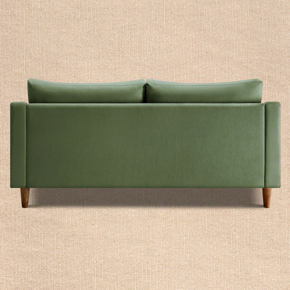 Ease Plus Green Fabric 3 seater sofa - Image 7