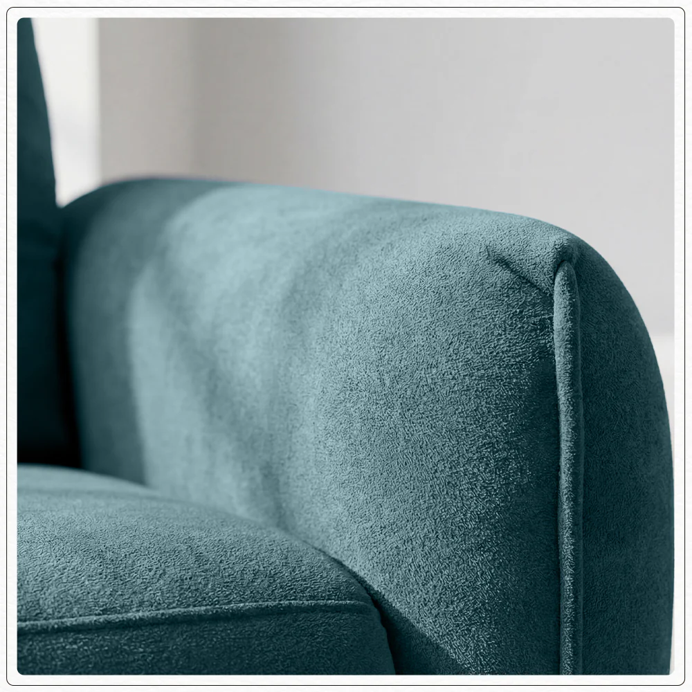 Verve mov.E Blue Fabric 2 Seater Sofa - Image 5