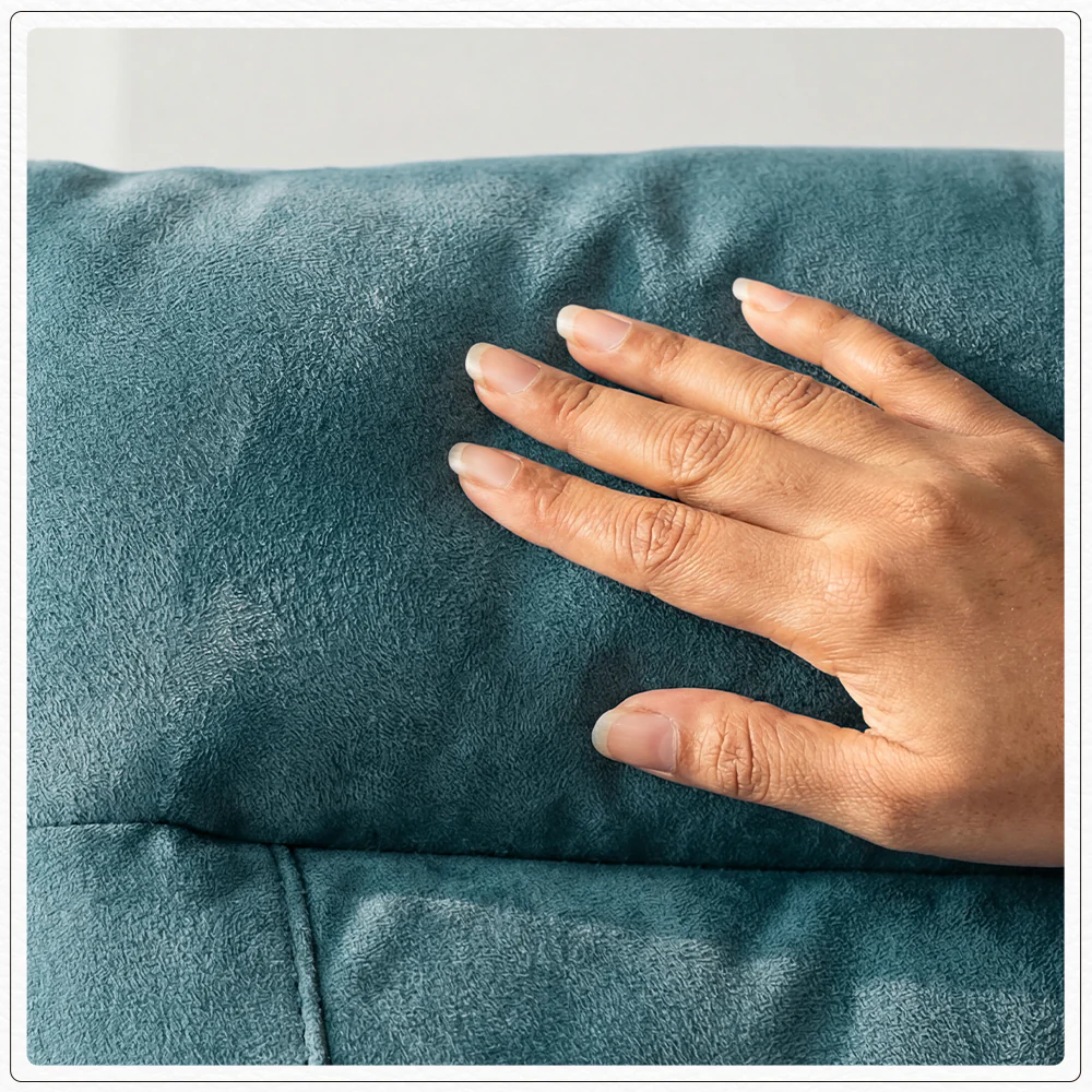 Verve mov.E Blue Fabric 2 Seater Sofa - Image 6